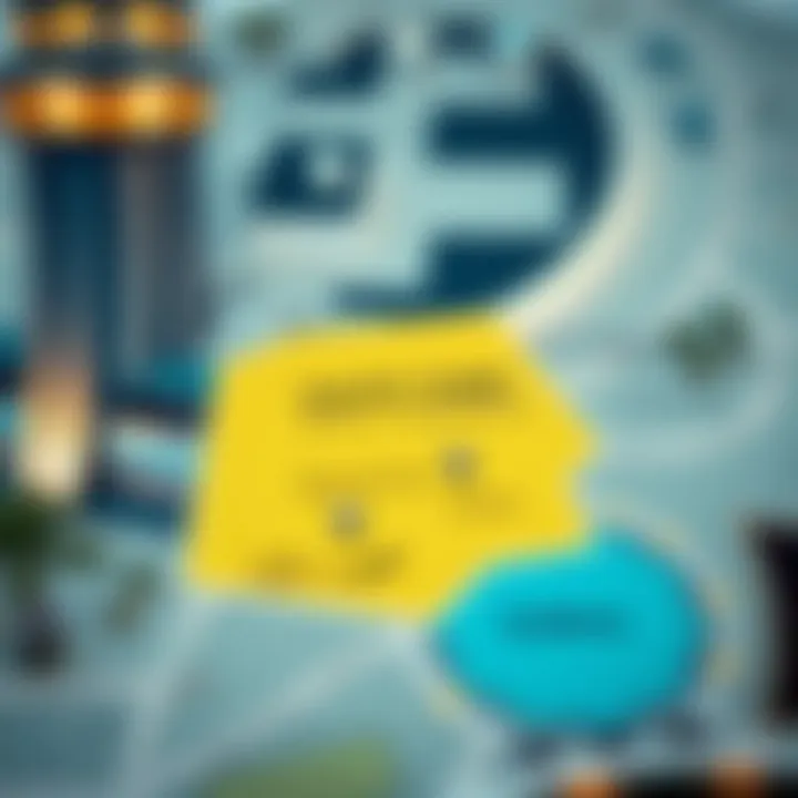 Map highlighting the location of Savoy Park Hotel Apartments in Dubai