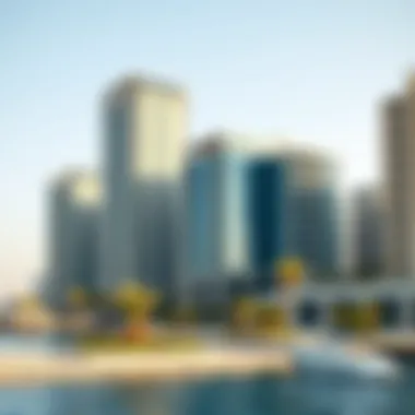 Strategic Location in Dubai Strategic location of Seagate Mina Rashid within Dubai's real estate landscape