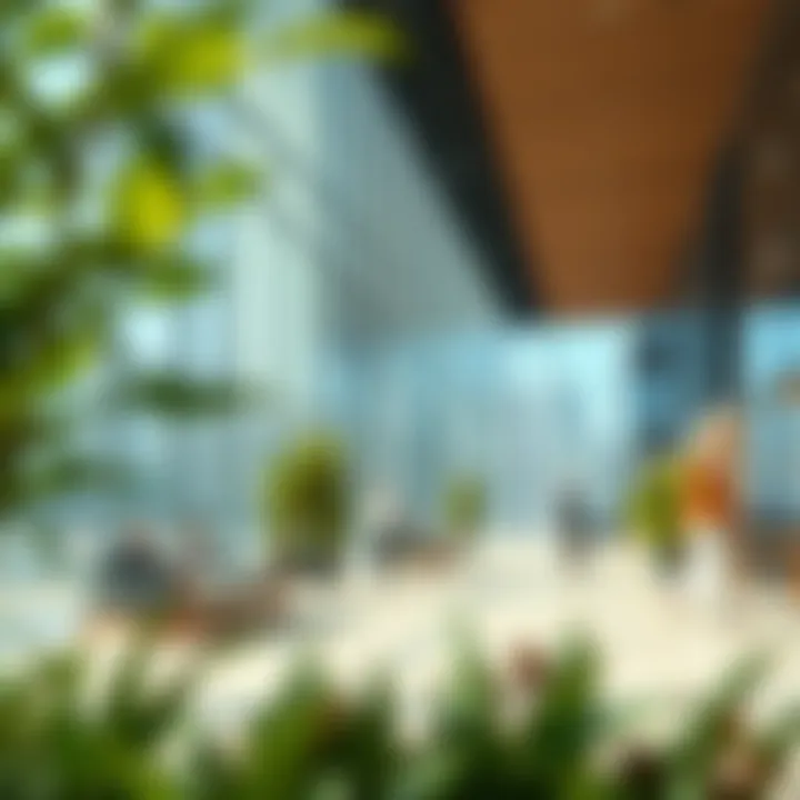 Sustainable Design in Business Towers Sustainable features integrated into a business tower design