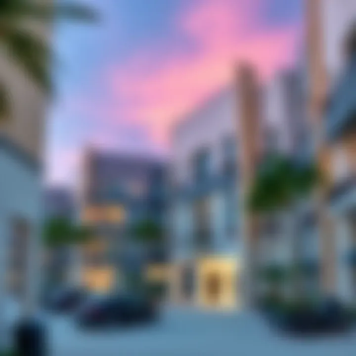 Residential buildings highlighting contemporary design in Souq Badr