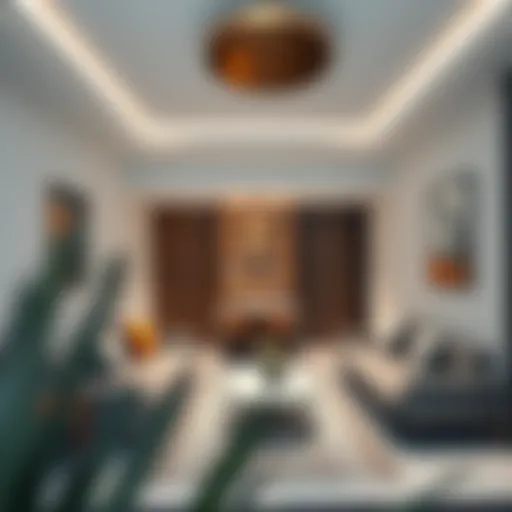 Contemporary studio flat interior design in Muhaisnah 4