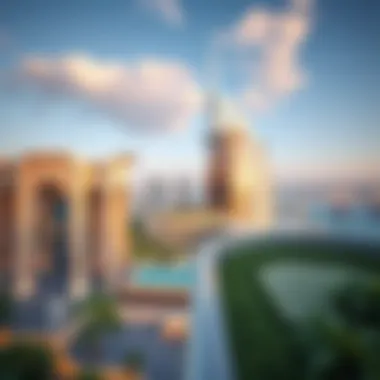 Architectural Marvel of The Address Sky View Stunning view of The Address Sky View's architectural design