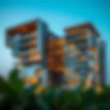 Contemporary architectural design showcasing intelligent space utilization in Dubai.