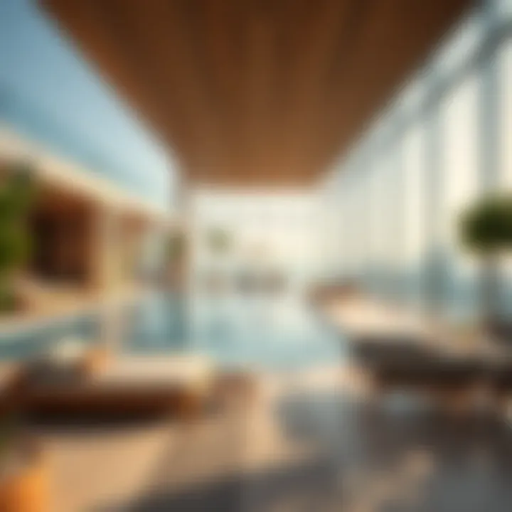 Luxurious Lifestyle Amenities at The Cove Luxurious amenities available at The Cove Dubai, highlighting a lavish lifestyle