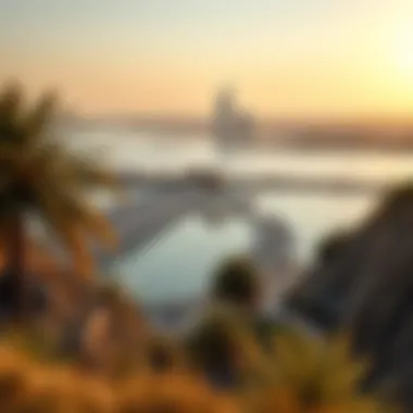 Scenic Surroundings of The Cove Dubai Panoramic view of the scenic surroundings of The Cove Dubai
