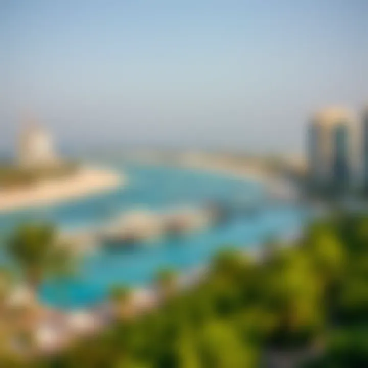 Beachfront Lifestyle on Palm Jumeirah Scenic beach view highlighting lifestyle benefits