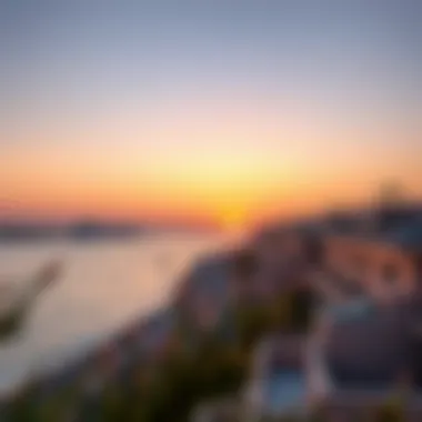 Coastal Serenity: Al-Naimiya at Dusk Breathtaking view of Al-Naimiya's coastline at sunset