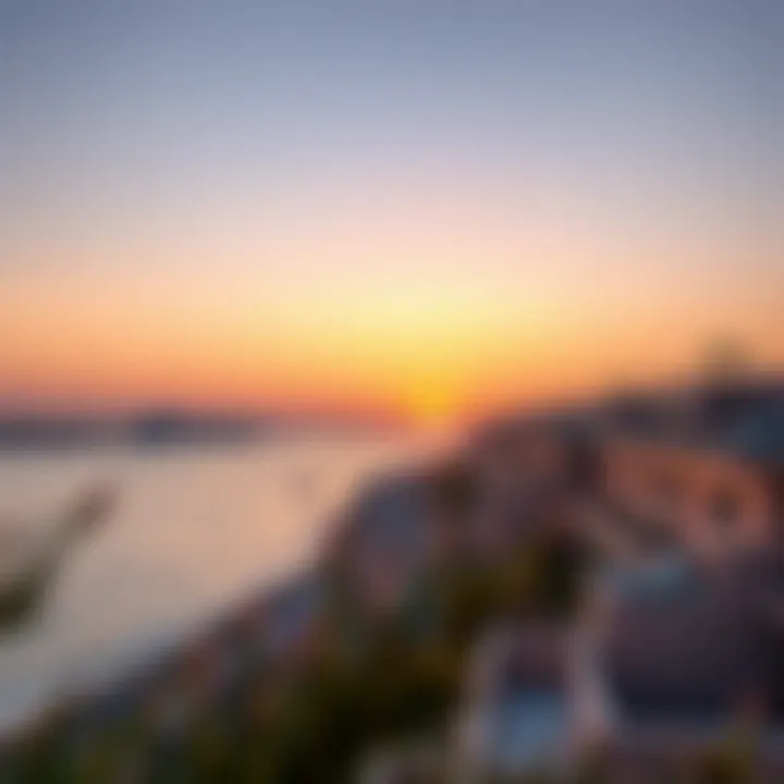 Coastal Serenity: Al-Naimiya at Dusk Breathtaking view of Al-Naimiya's coastline at sunset