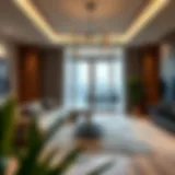 Luxurious Interior Design of Serviced Apartments Luxurious serviced apartment interior showcasing modern design