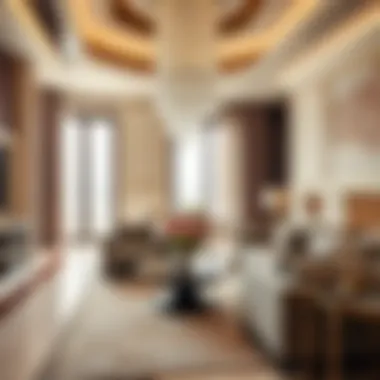 Elegance Redefined: Luxurious Interiors Elegant interior of a residence at The Royal Atlantis