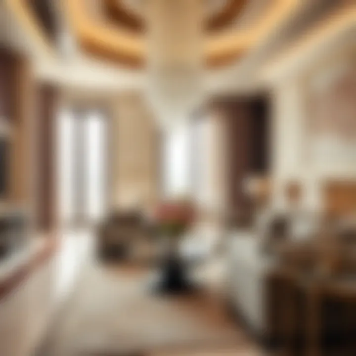 Elegance Redefined: Luxurious Interiors Elegant interior of a residence at The Royal Atlantis