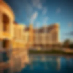 Stunning architectural design of The Royal Atlantis Resort