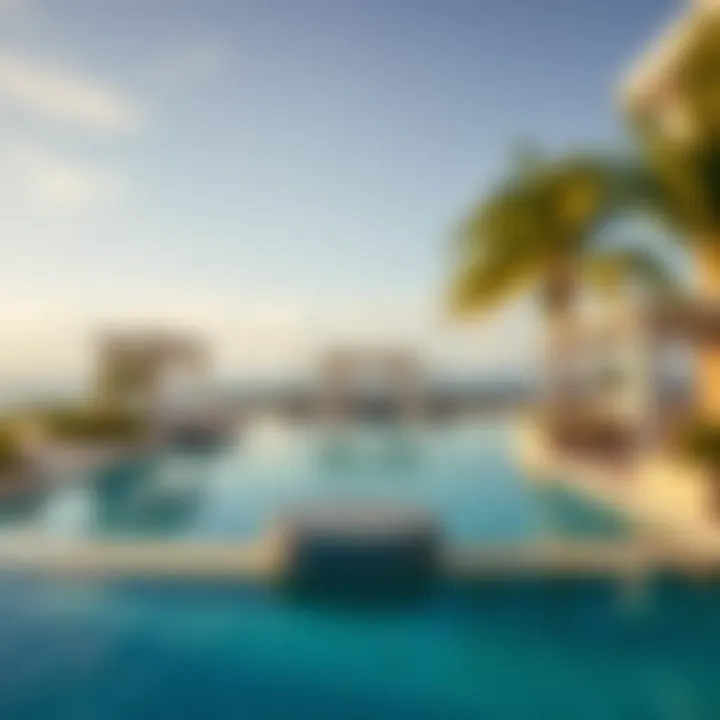 Relaxation Oasis: The Pool Area Luxurious pool area at The Royal Atlantis Resort