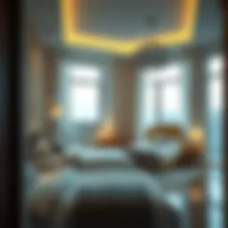 A view of bed spaces in Shabiya 10