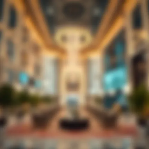 Conceptual representation of real estate auctions in Dubai