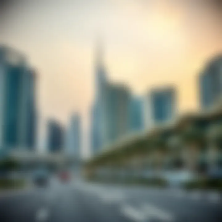 City skyline representing Dubai's real estate market