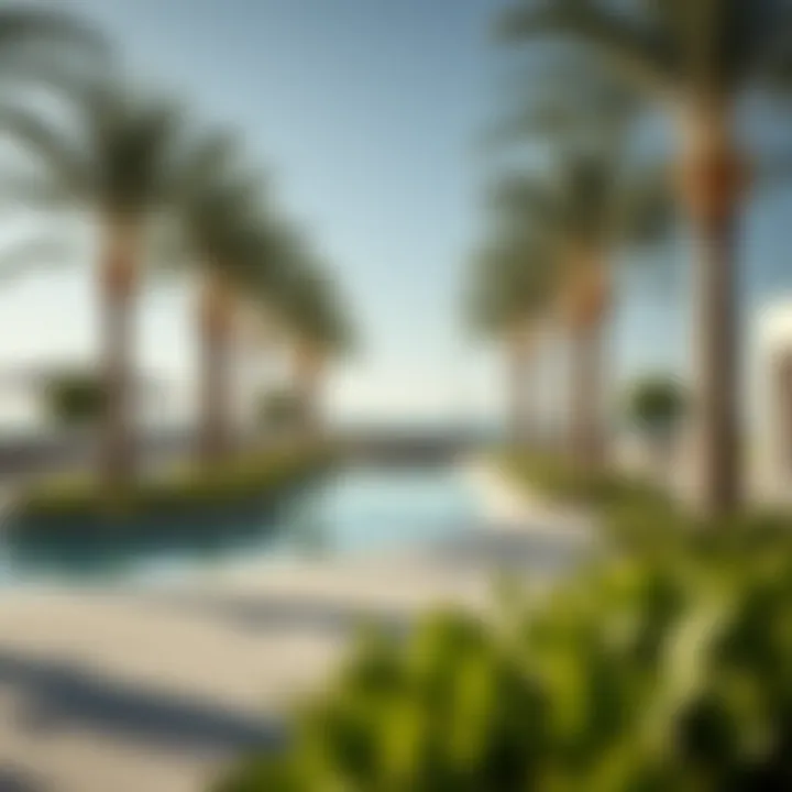 Community amenities in Azizi Riviera