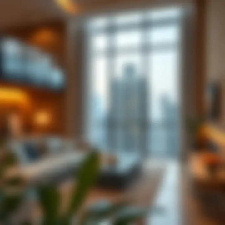 Market Trends for Studio Flats in Dubai Market trends showcasing graphs and data related to studio flat rentals and purchases in Dubai