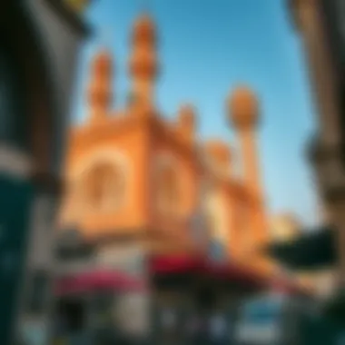 Architectural Elegance of Naif Market Architectural details of Naif Market buildings