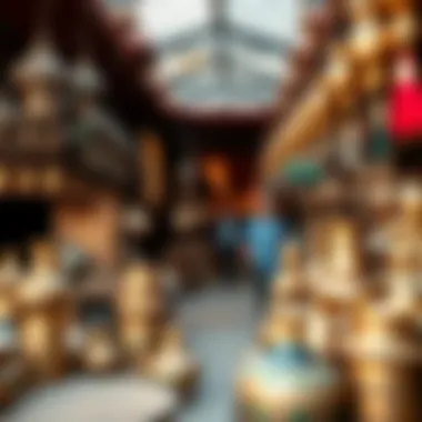 Artifacts and Souvenirs from Naif Market Unique artifacts and souvenirs available in the market