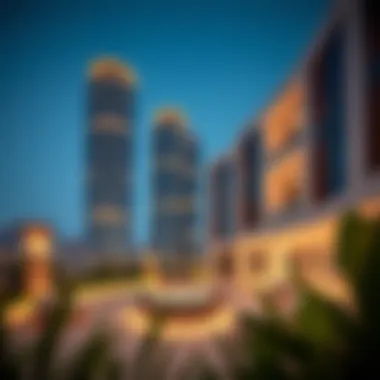 Render of luxurious living spaces in Peninsula Three
