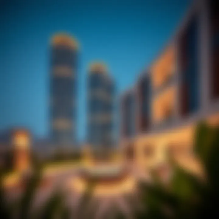 Render of luxurious living spaces in Peninsula Three
