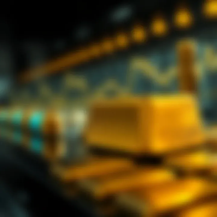 Intricacies of Gold Pricing Close-up of a gold bar reflecting market trends