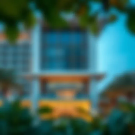 Modern Architectural Design of Vida Residences Stunning architectural facade of Vida Residences showing modern design