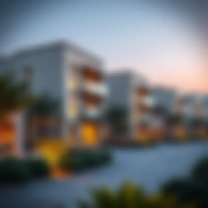 Residential Developments in Wadi Al Safa Modern residential developments in Wadi Al Safa