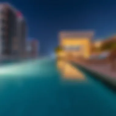 Luxury Poolside Retreat at West Avenue Tower Luxurious swimming pool area offering an oasis-like experience at West Avenue Tower