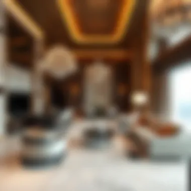 Elegant interior designs of Westin Arabia residences