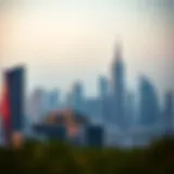 Stunning skyline view of Westin Arabia showcasing luxurious properties
