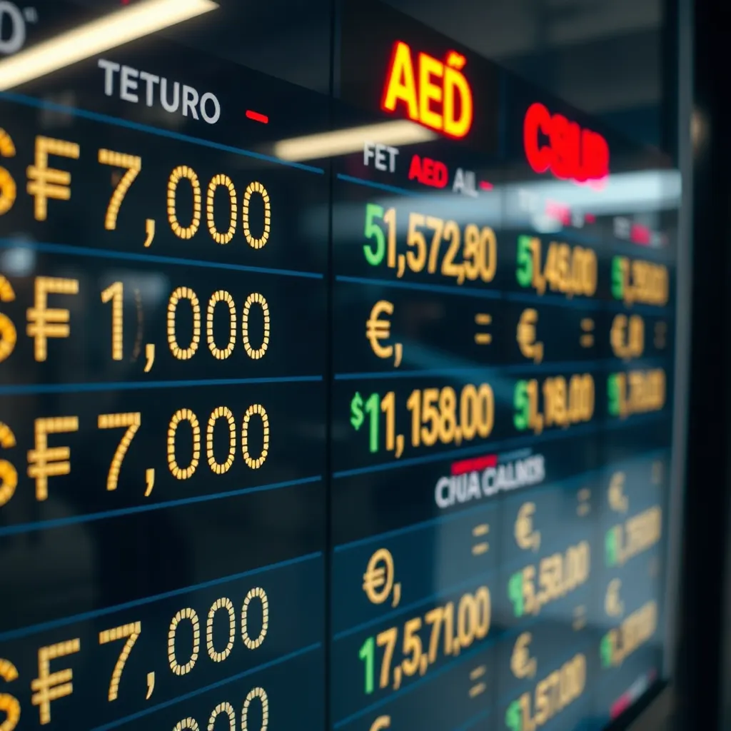 Converting 70000 Euro to AED: Currency Insights