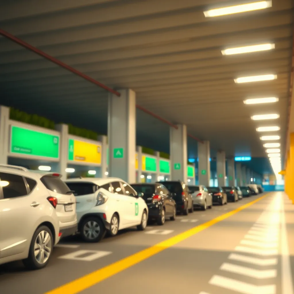 Exploring the Grand Parking Facility at Dubai Mall